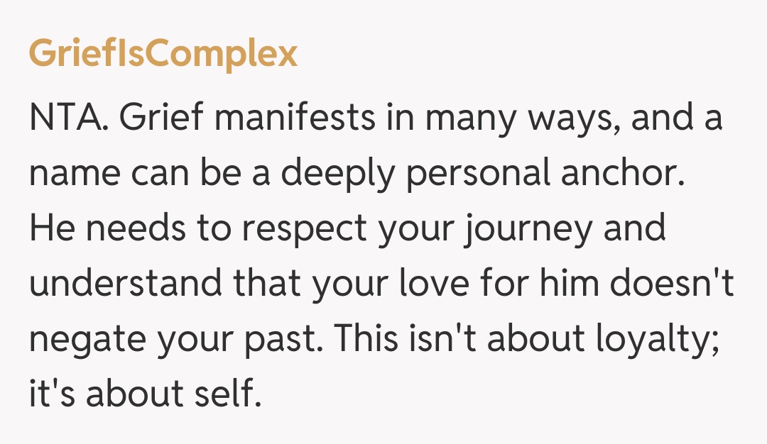 Comentariu de la GriefIsComplex