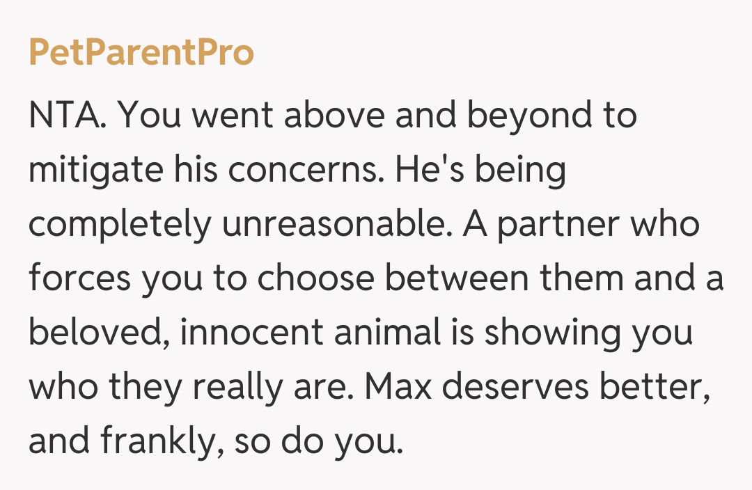 Comentariu de la PetParentPro