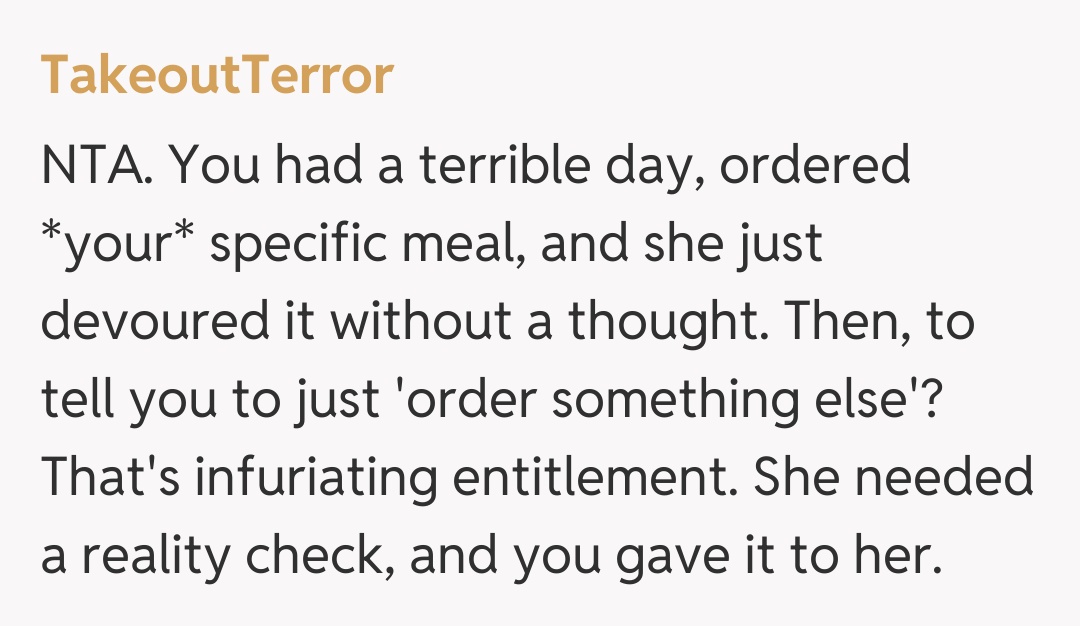 Comentariu de la TakeoutTerror