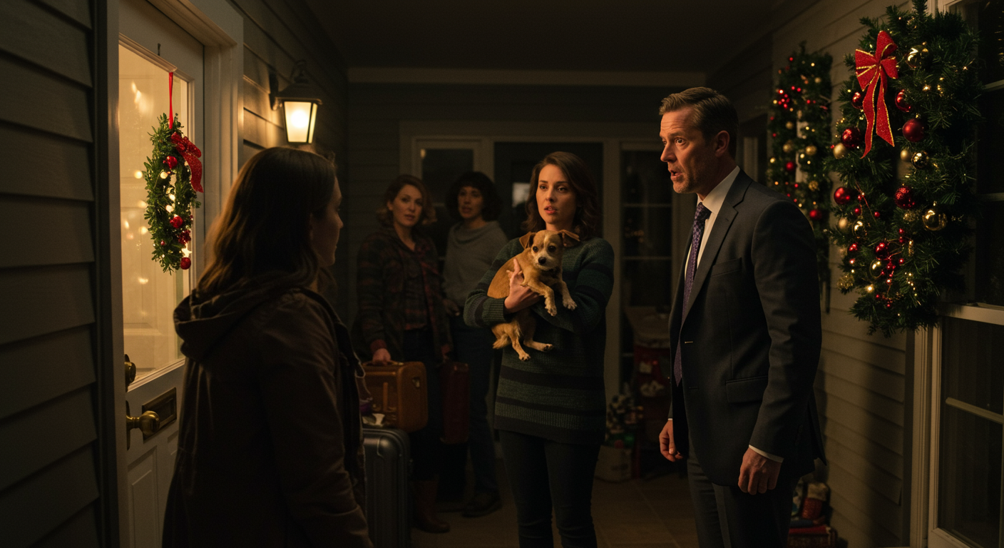 AITA for Kicking Out Christmas Guests Who Flew In Because They Brought an Unannounced Dog?