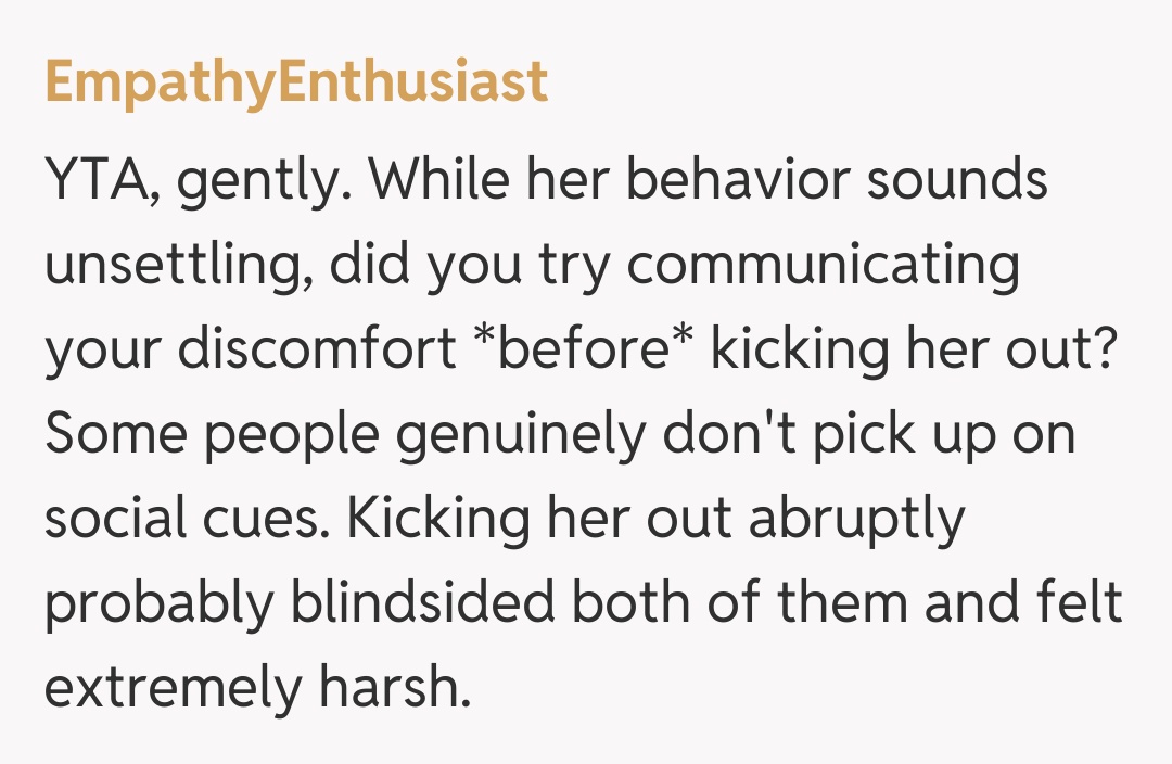 Comentariu de la EmpathyEnthusiast