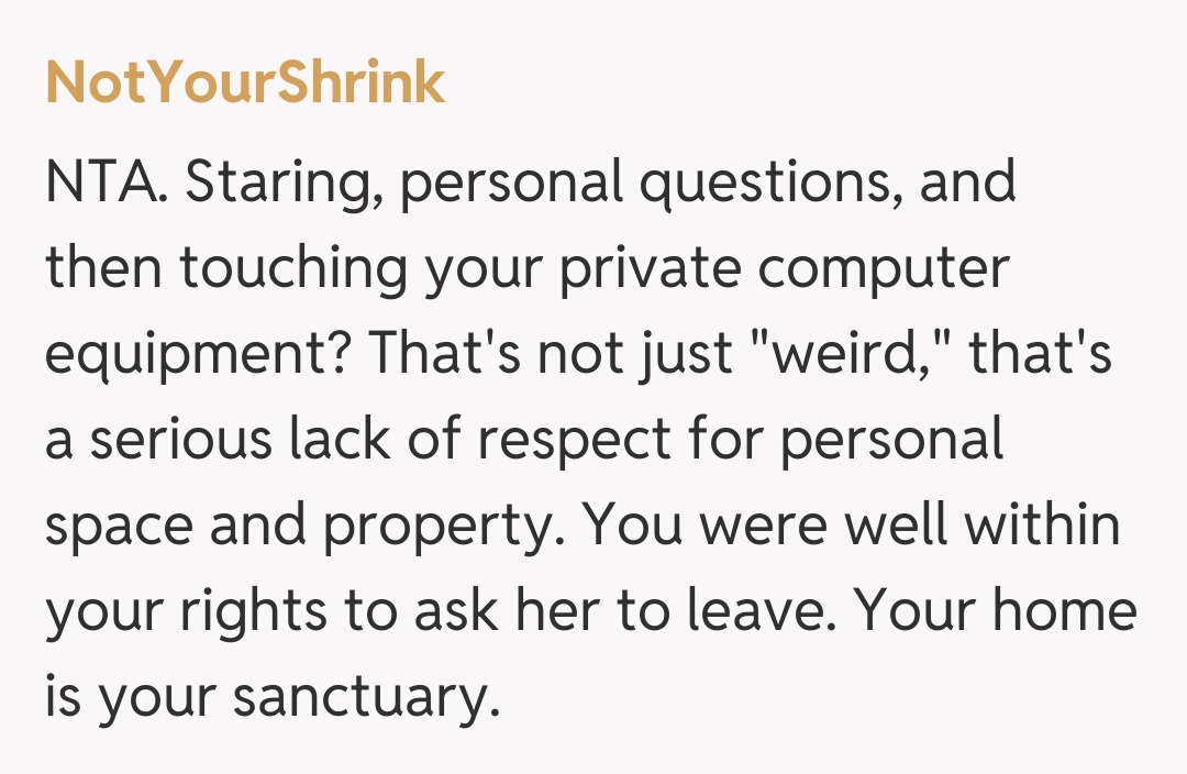 Comentariu de la NotYourShrink
