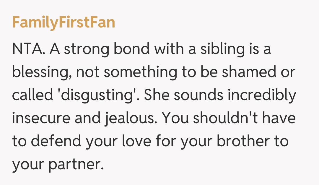 Comentariu de la FamilyFirstFan