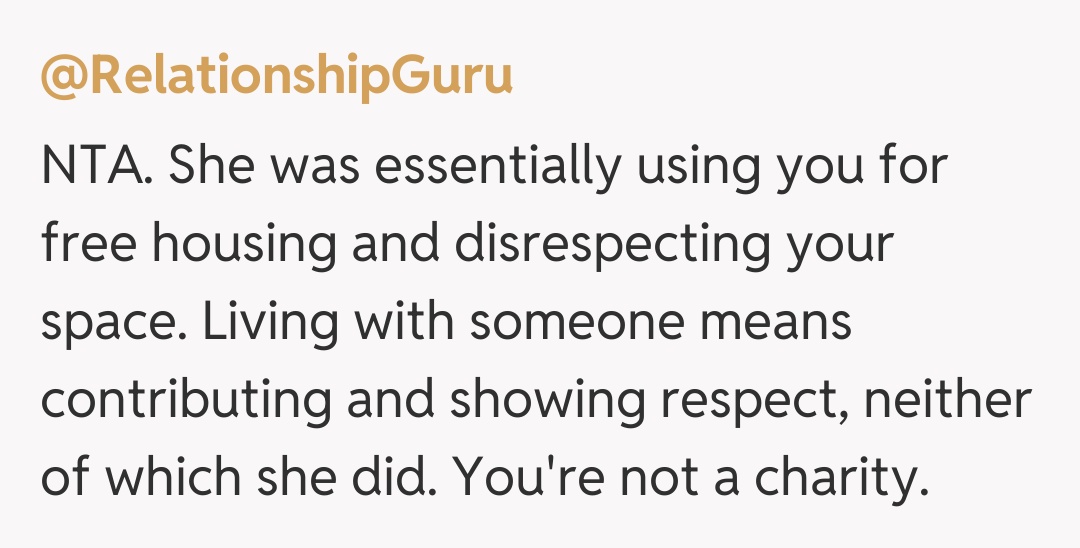 Comentariu de la @RelationshipGuru