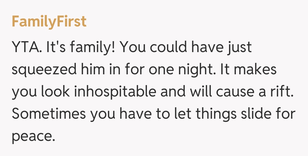 Comentariu de la FamilyFirst