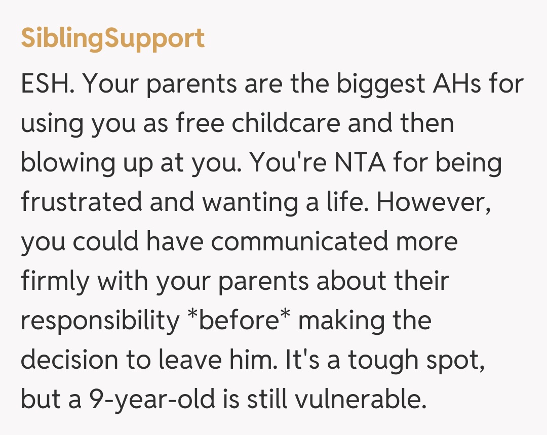 Comentariu de la SiblingSupport