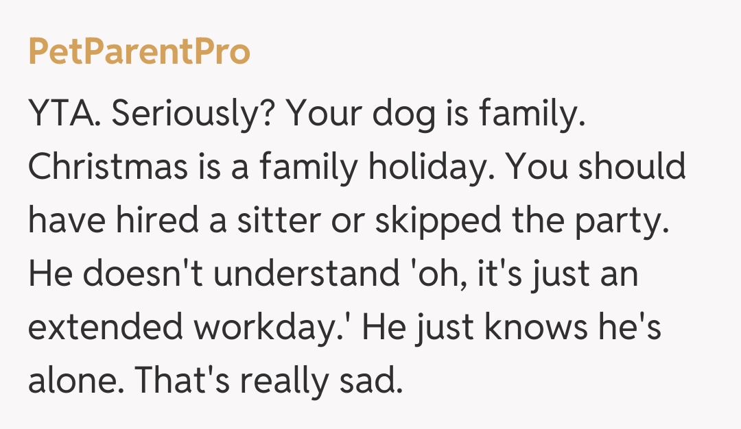 Comentariu de la PetParentPro