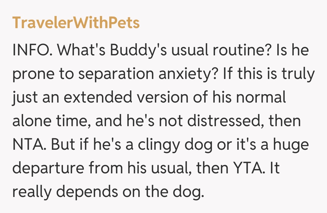Comentariu de la TravelerWithPets