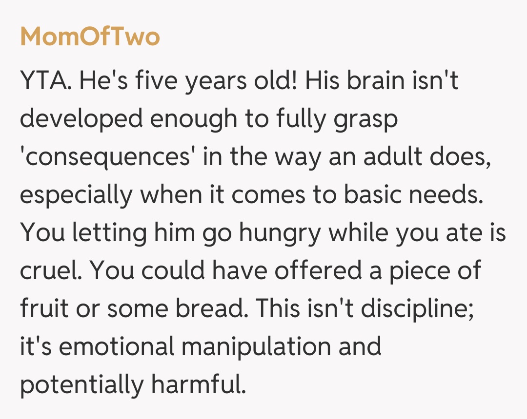 Comentariu de la MomOfTwo