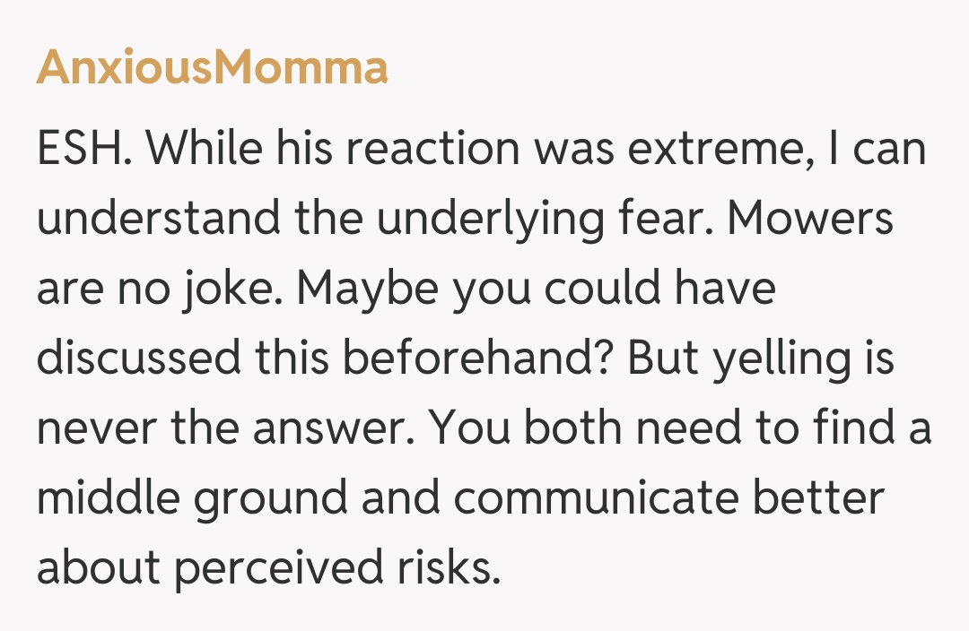 Comentariu de la AnxiousMomma