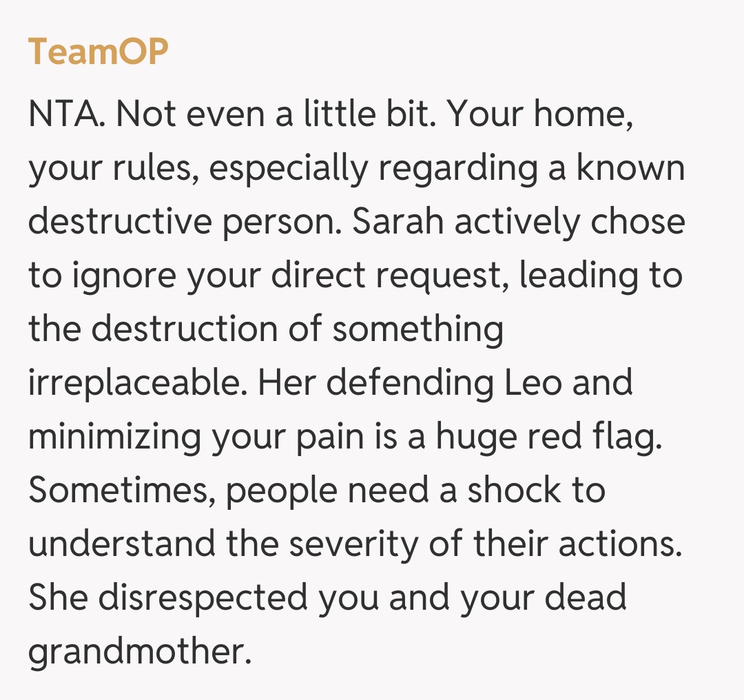 Comentariu de la TeamOP