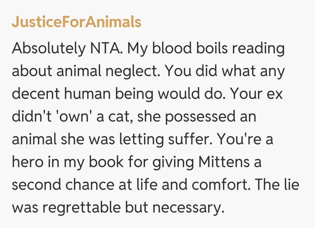 Comentariu de la JusticeForAnimals