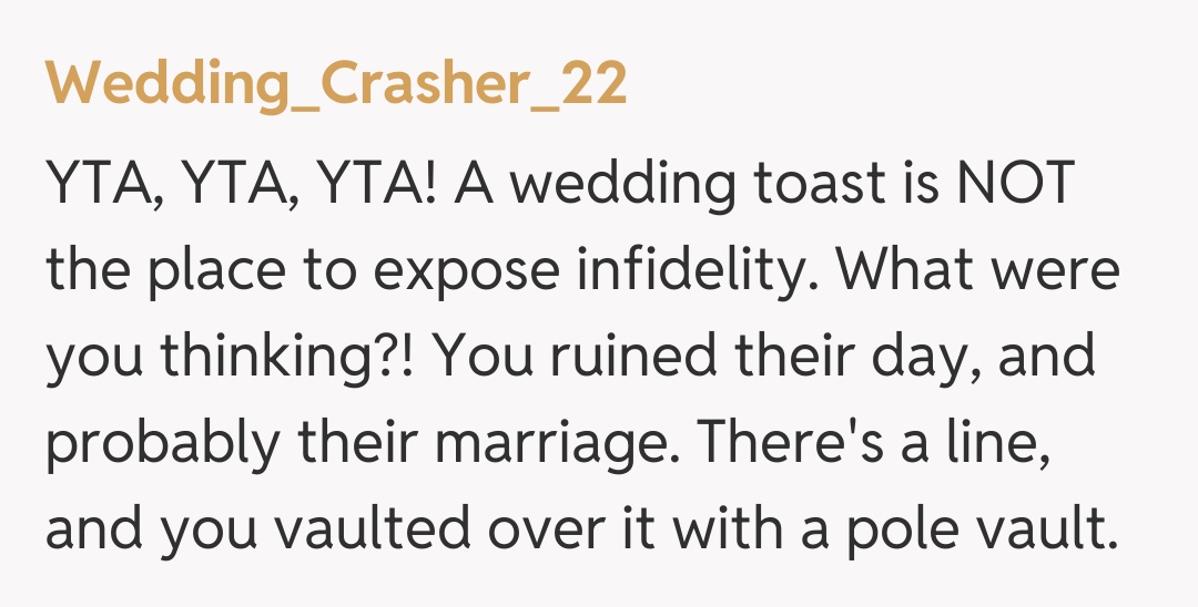 Comentariu de la Wedding_Crasher_22