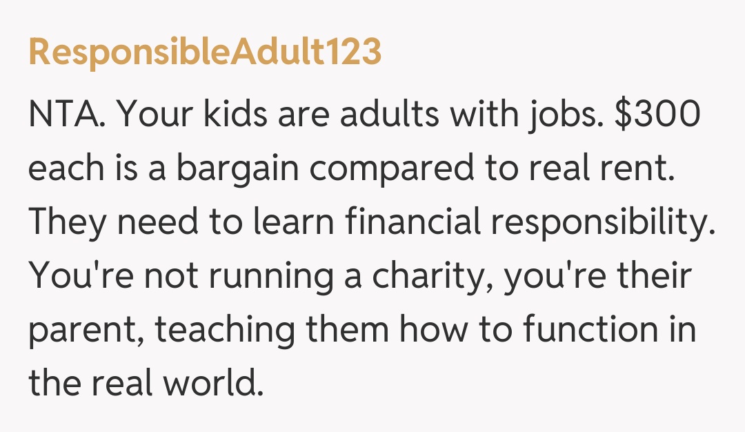 Comentariu de la ResponsibleAdult123
