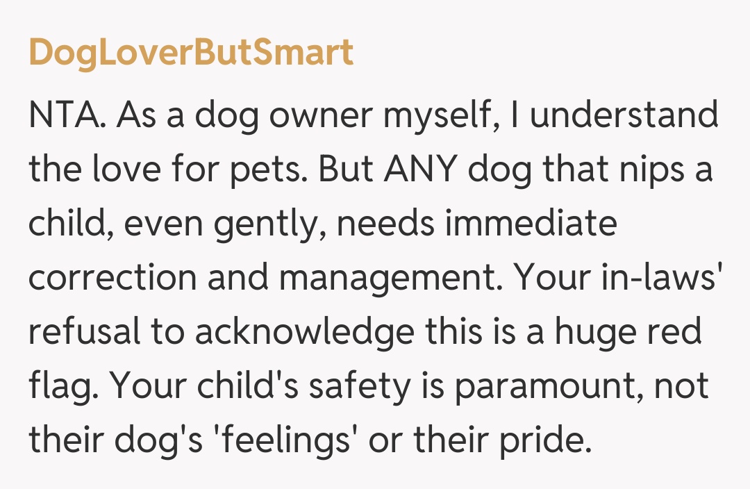 Comentariu de la DogLoverButSmart