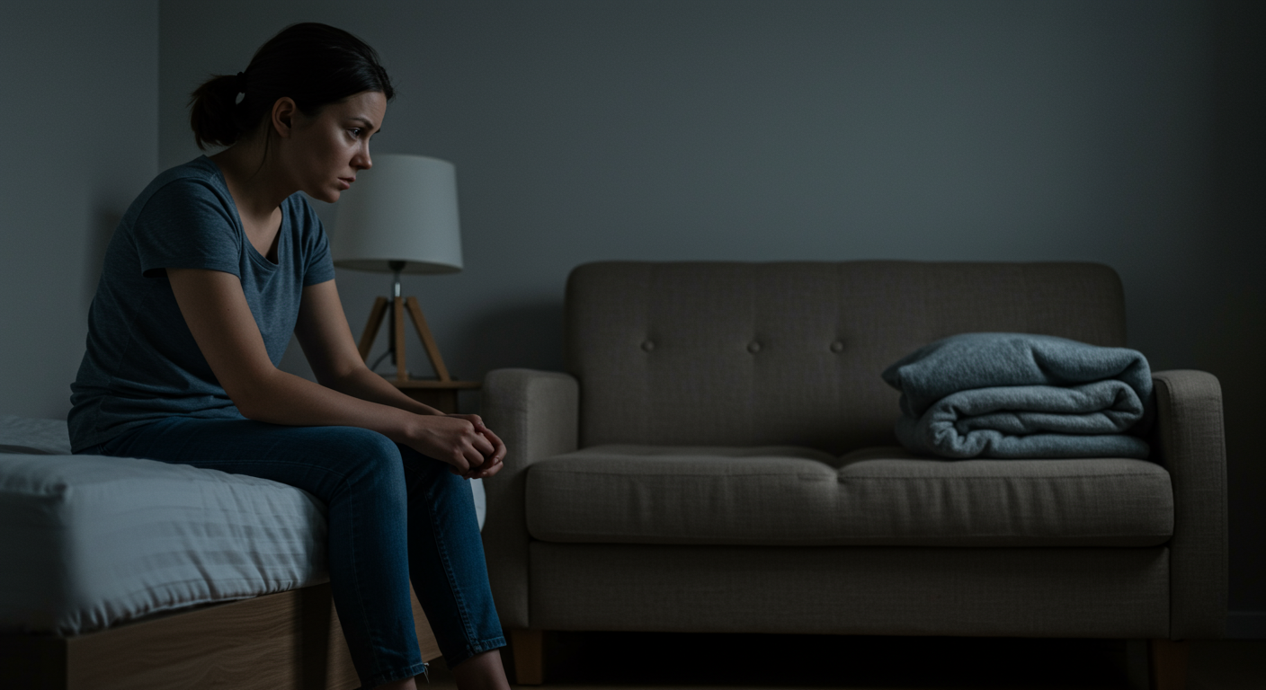 AITA for making my partner sleep on the couch after he ignored me for a week?