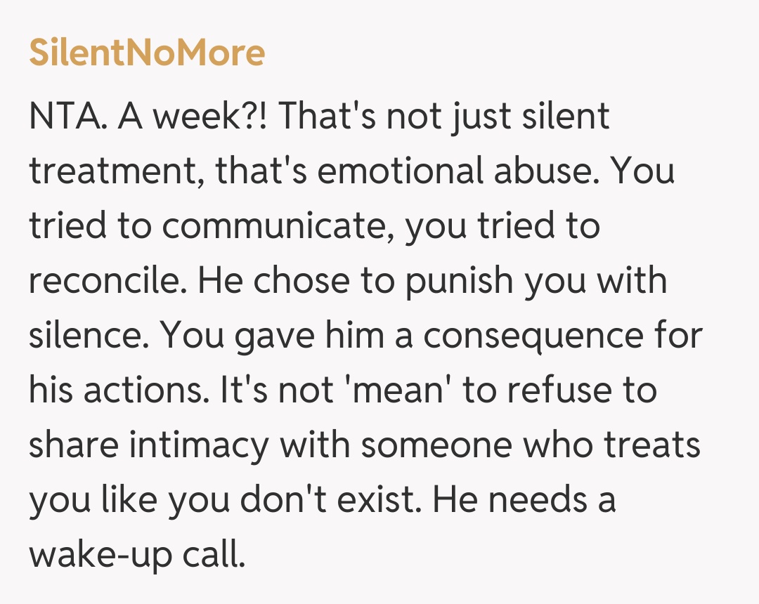 Comentariu de la SilentNoMore
