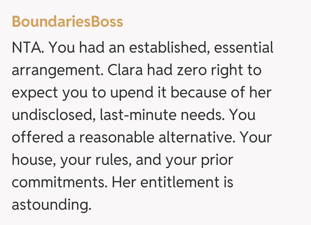 Comentariu de la BoundariesBoss