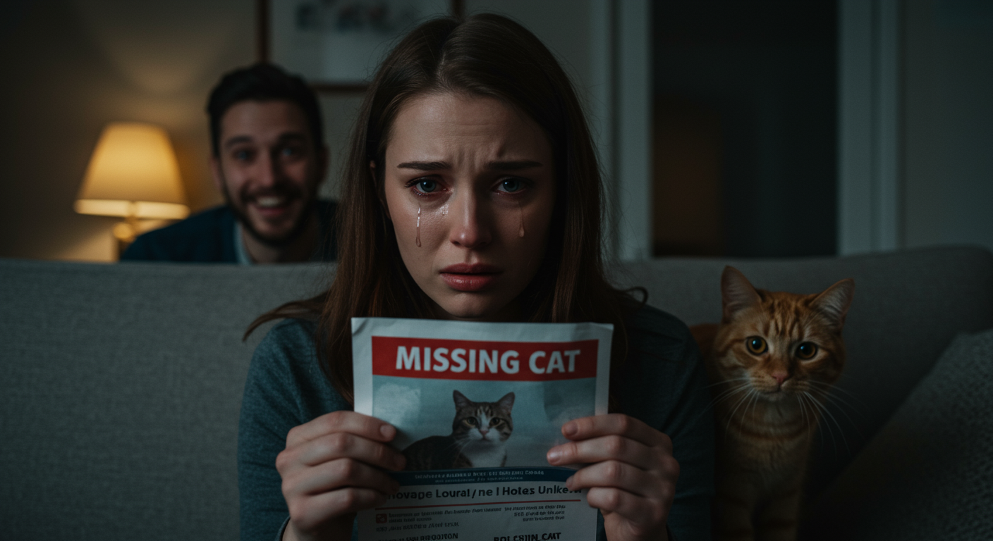 AITA for making my wife belive our cat ran away?