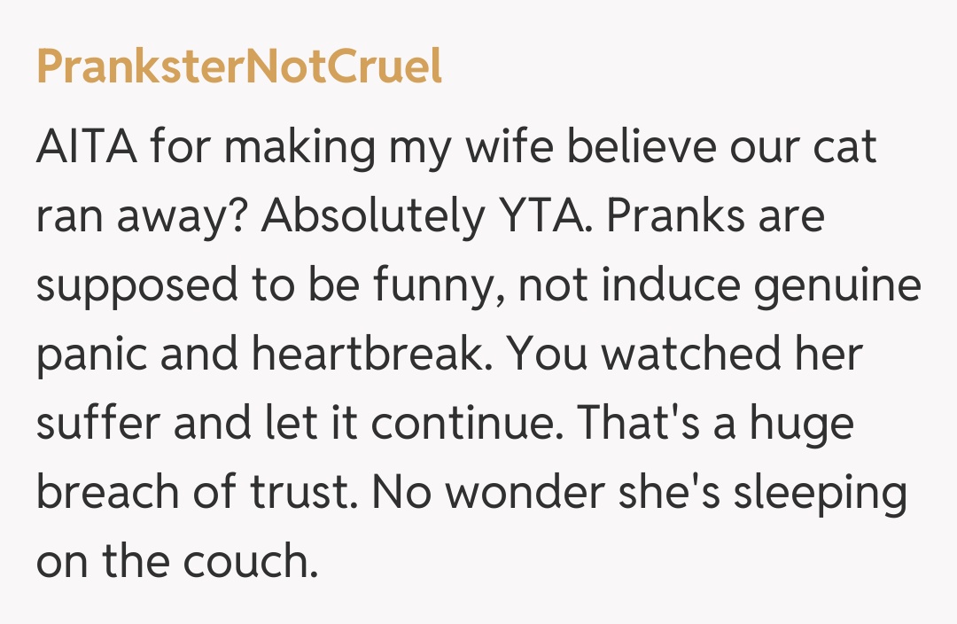 Comentariu de la PranksterNotCruel