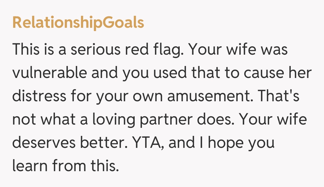 Comentariu de la RelationshipGoals