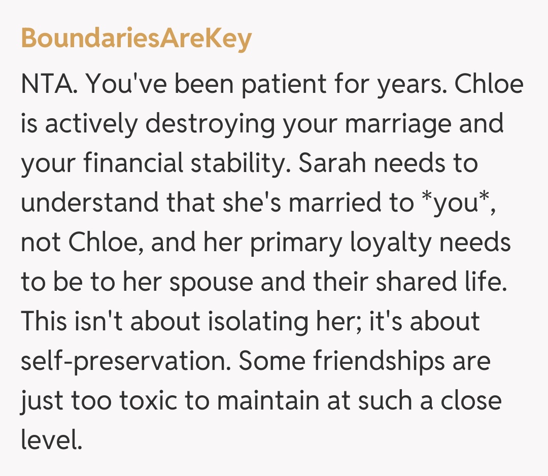 Comentariu de la BoundariesAreKey