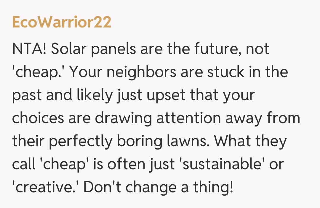 Comentariu de la EcoWarrior22