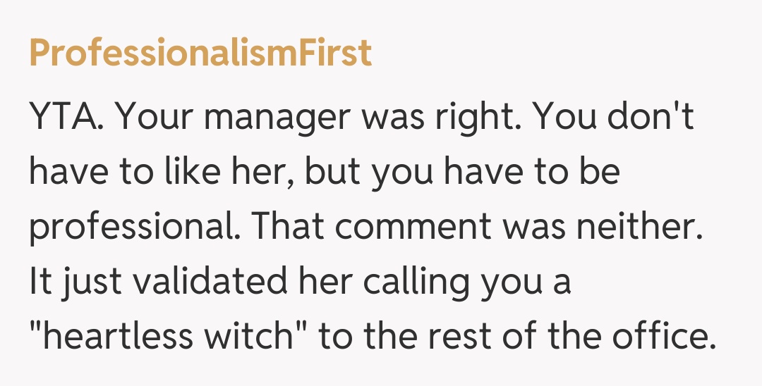 Comentariu de la ProfessionalismFirst