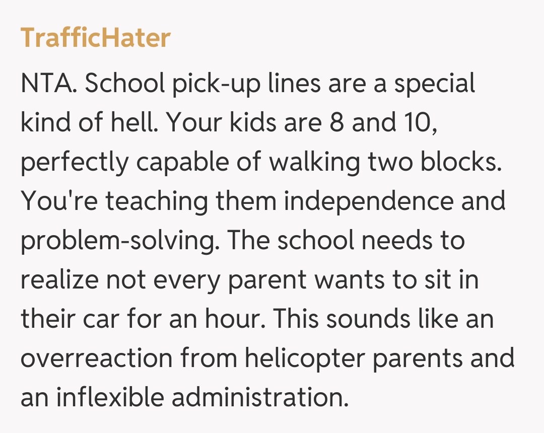 Comentariu de la TrafficHater