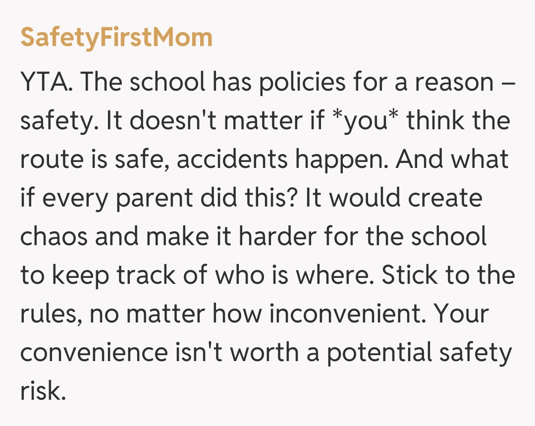 Comentariu de la SafetyFirstMom