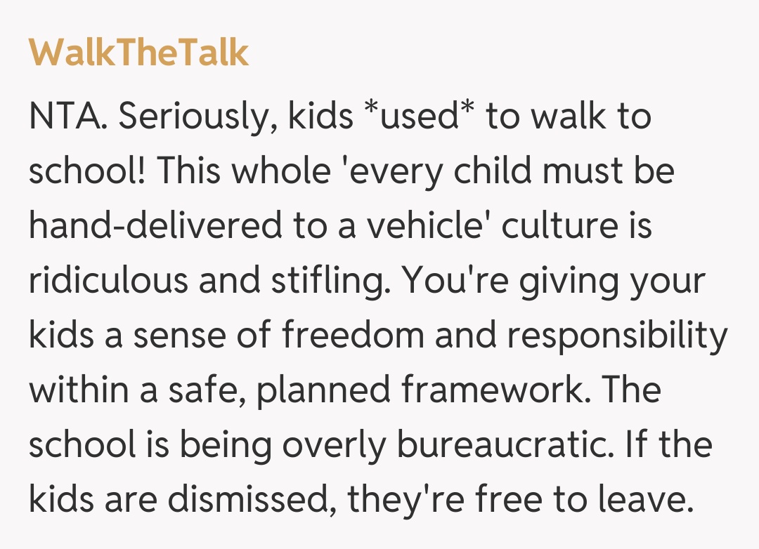 Comentariu de la WalkTheTalk