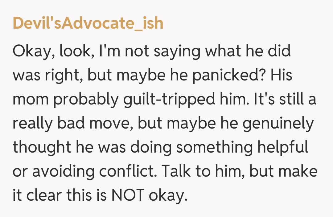 Comentariu de la Devil'sAdvocate_ish