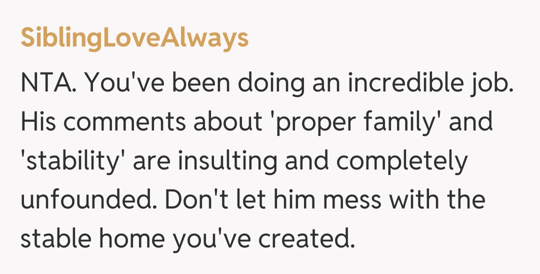 Comentariu de la SiblingLoveAlways