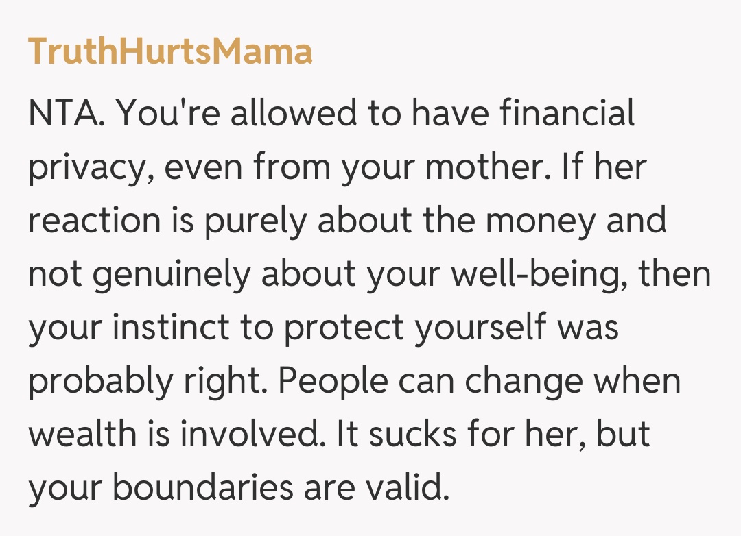 Comentariu de la TruthHurtsMama
