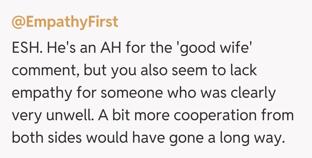 Comentariu de la @EmpathyFirst