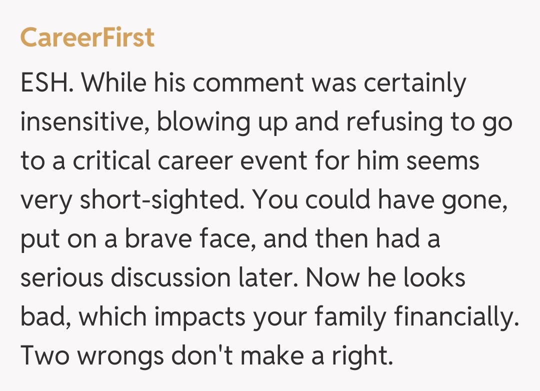 Comentariu de la CareerFirst