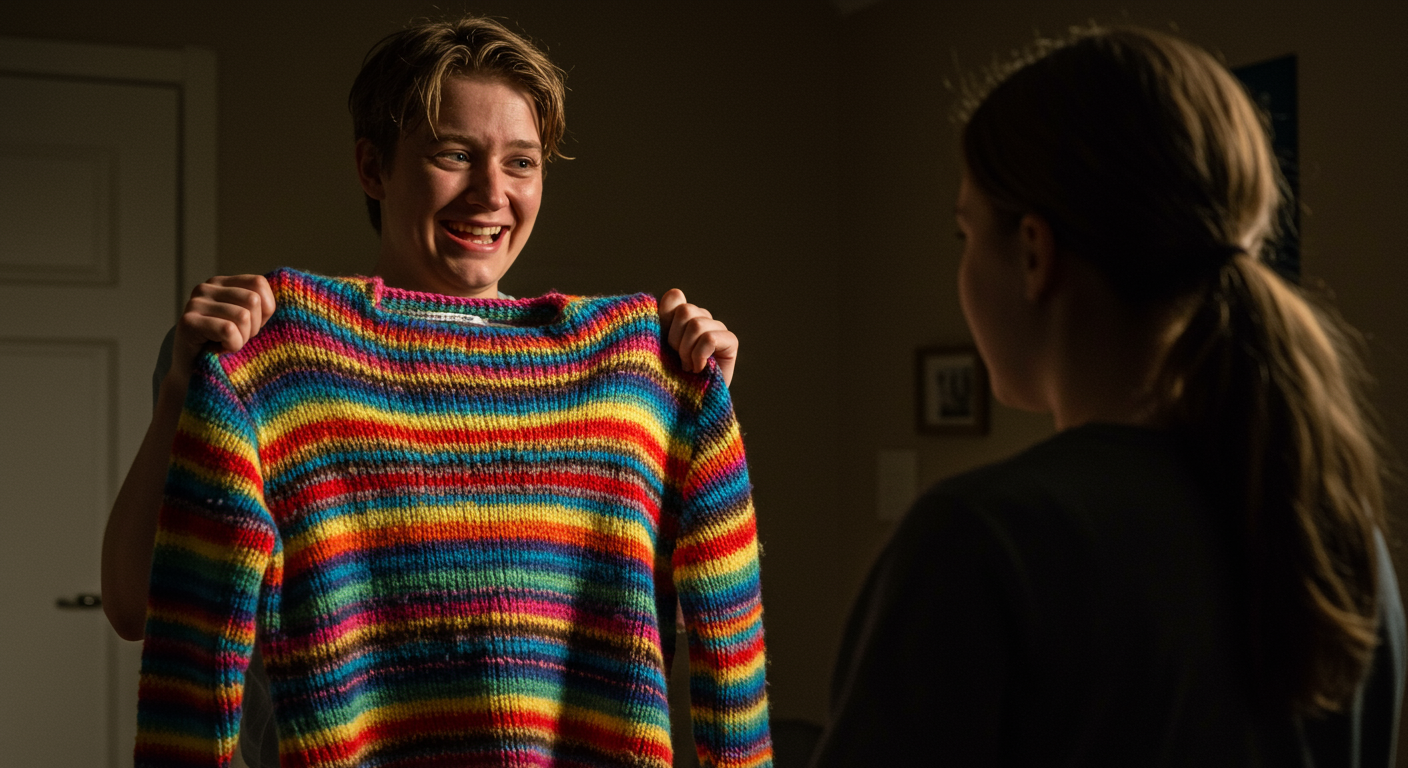 AITA for not being thrilled about a 'one-of-a-kind' handmade sweater from my sister?