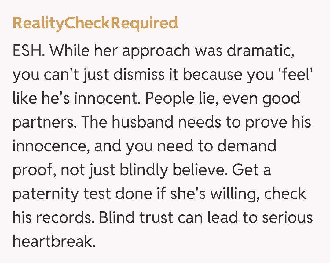 Comentariu de la RealityCheckRequired
