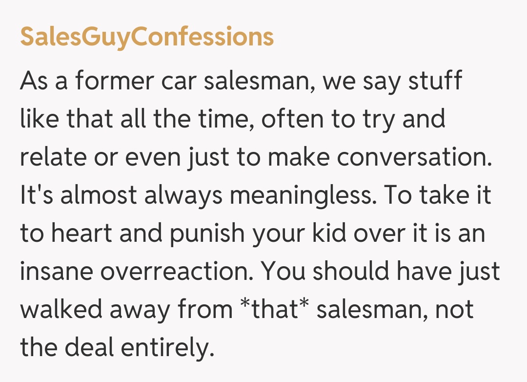 Comentariu de la SalesGuyConfessions