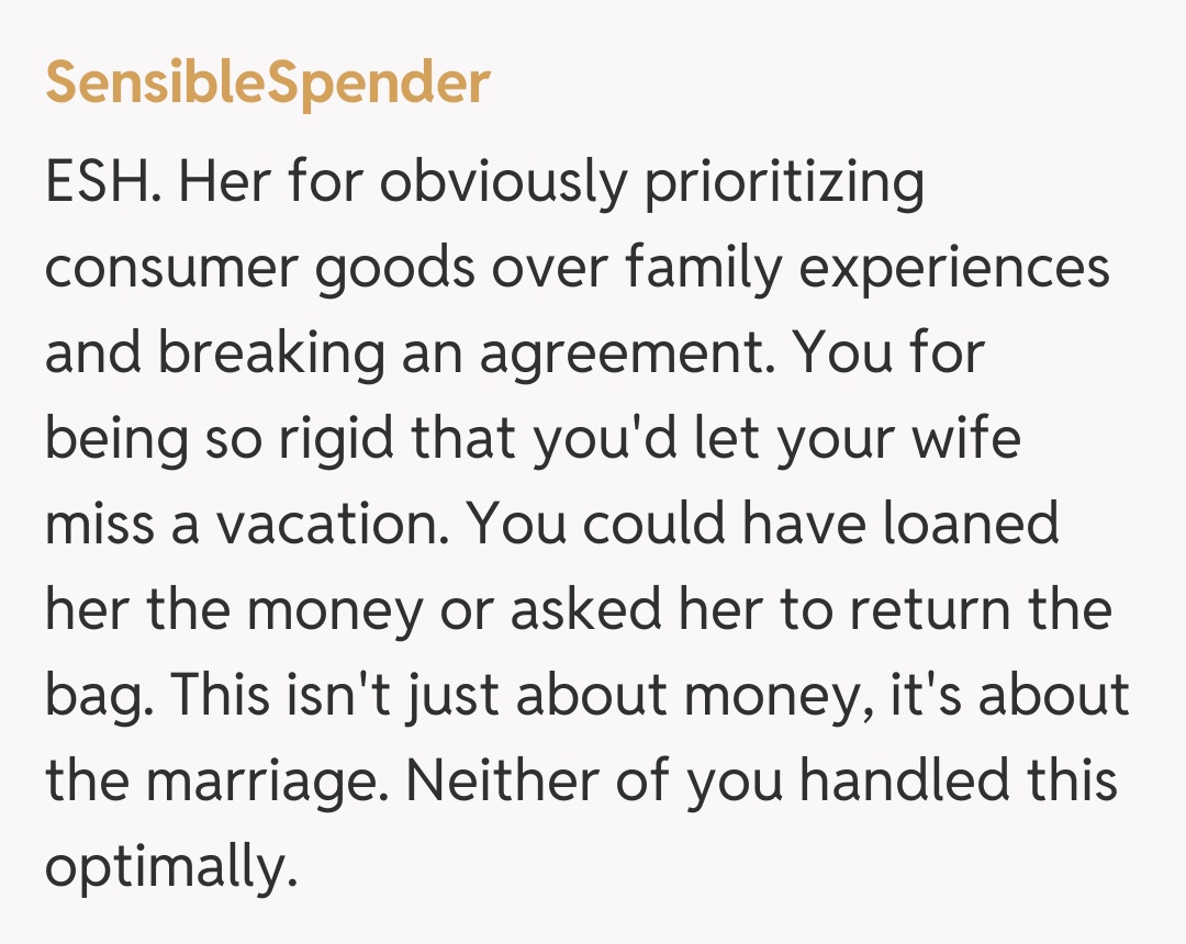Comentariu de la SensibleSpender