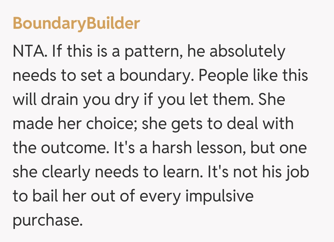 Comentariu de la BoundaryBuilder