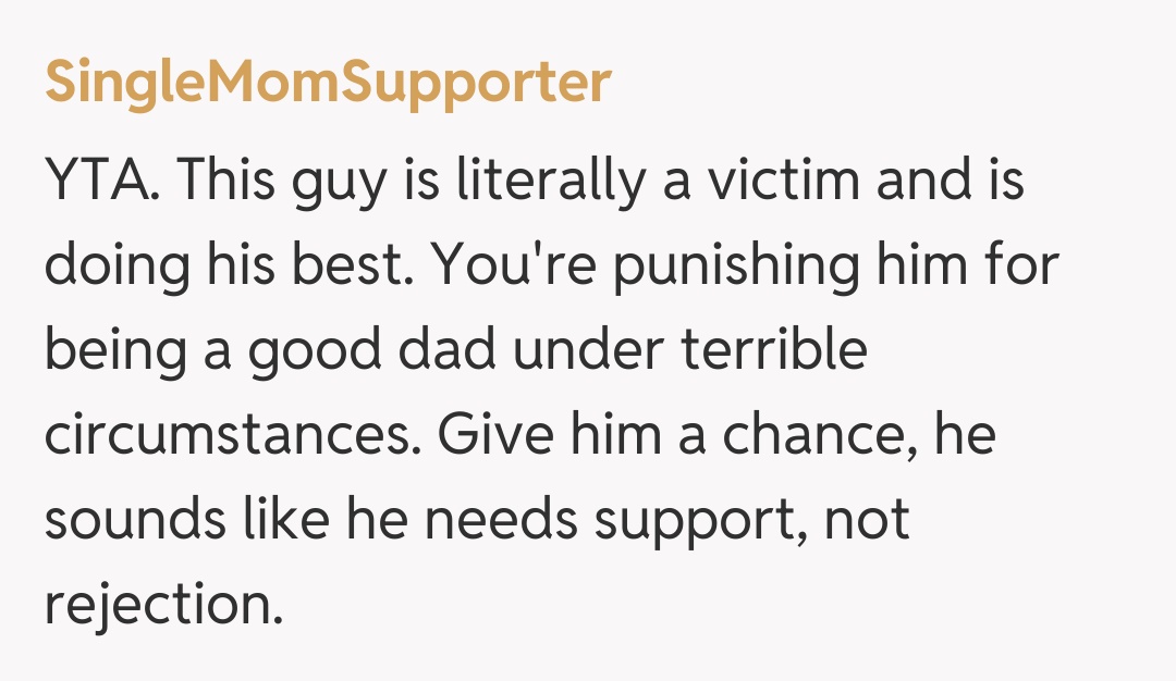 Comentariu de la SingleMomSupporter