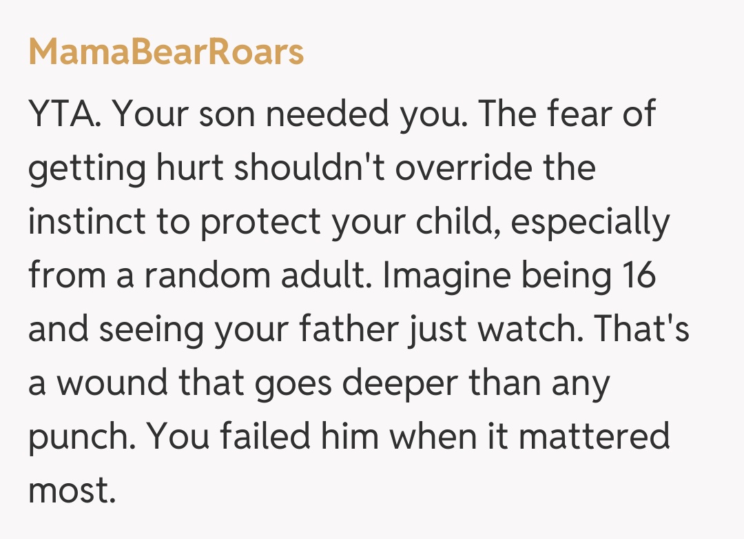 Comentariu de la MamaBearRoars