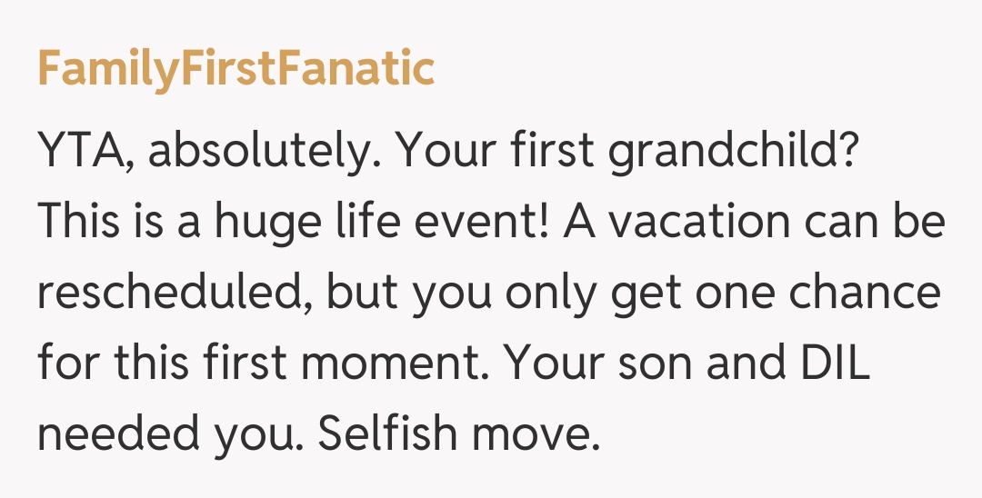 Comentariu de la FamilyFirstFanatic