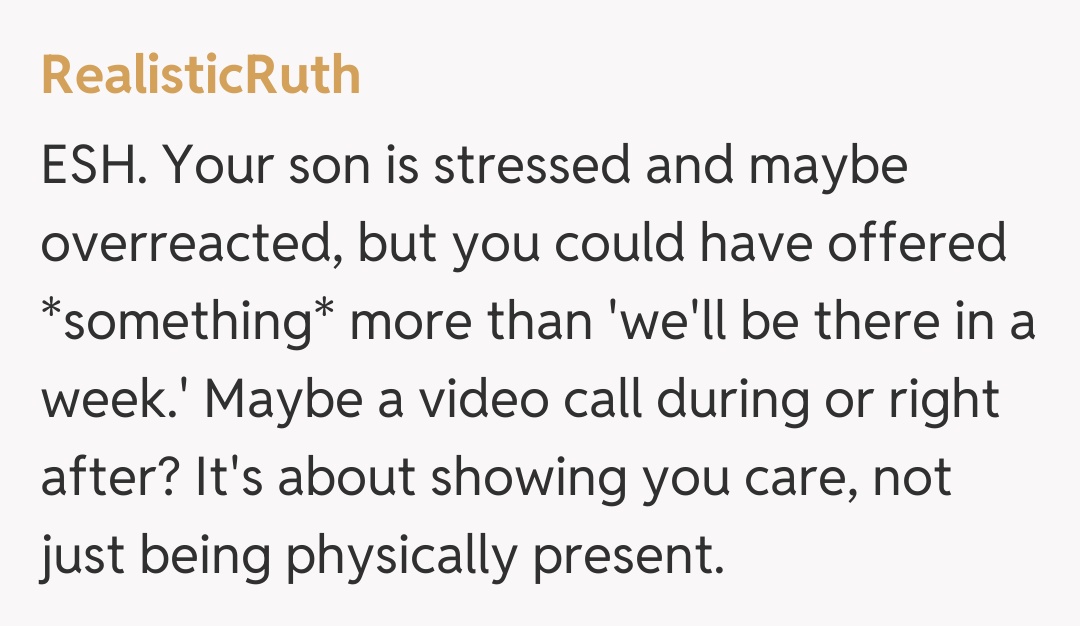 Comentariu de la RealisticRuth