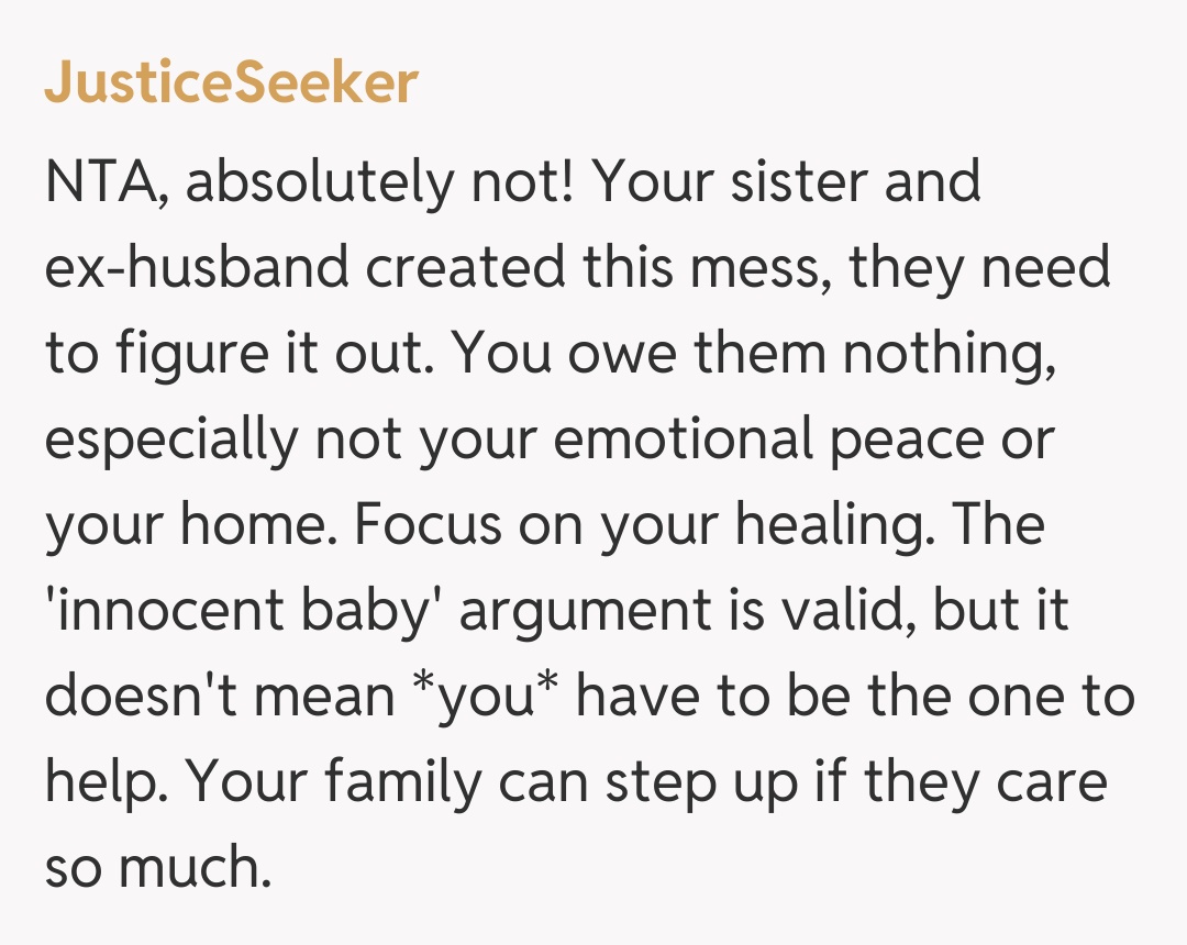 Comentariu de la JusticeSeeker