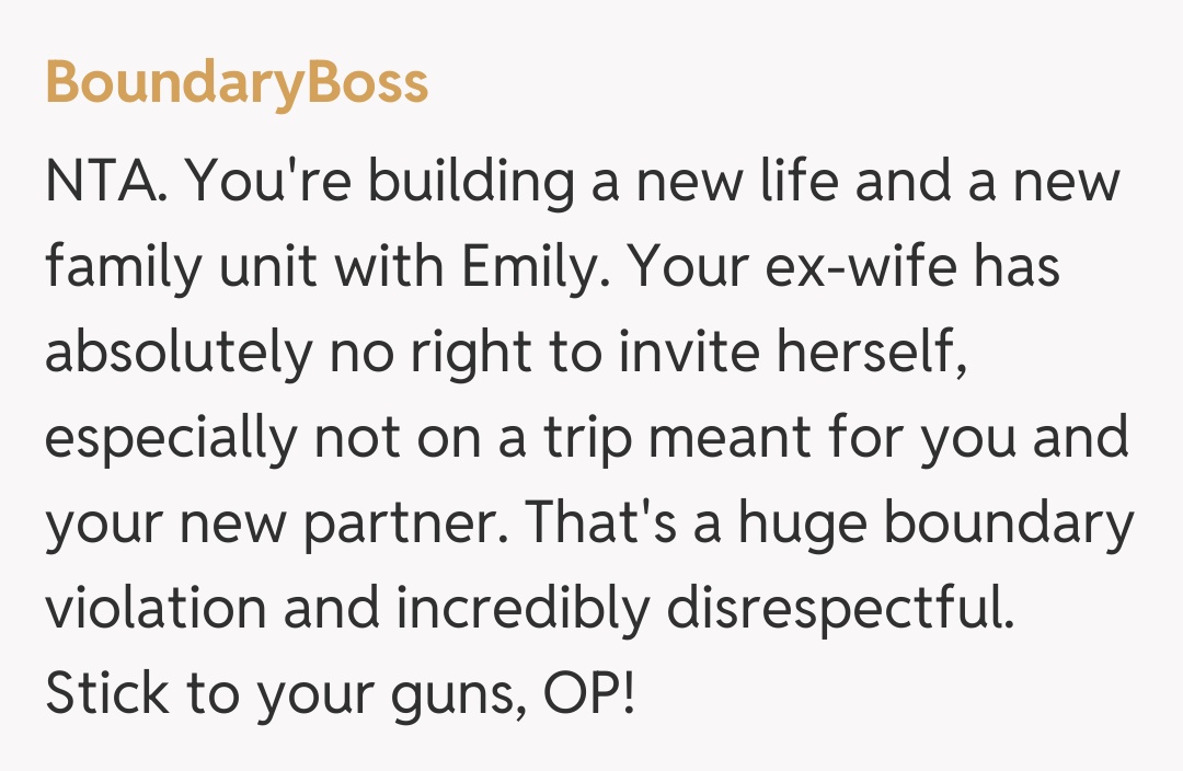 Comentariu de la BoundaryBoss