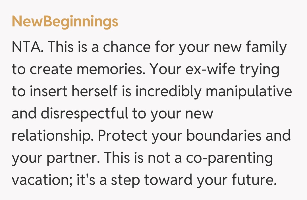 Comentariu de la NewBeginnings