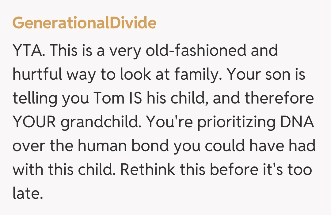 Comentariu de la GenerationalDivide