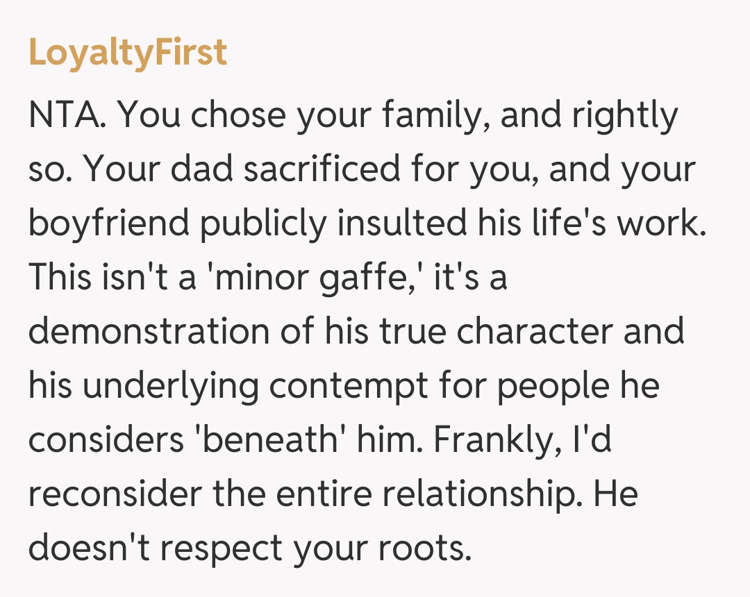 Comentariu de la LoyaltyFirst